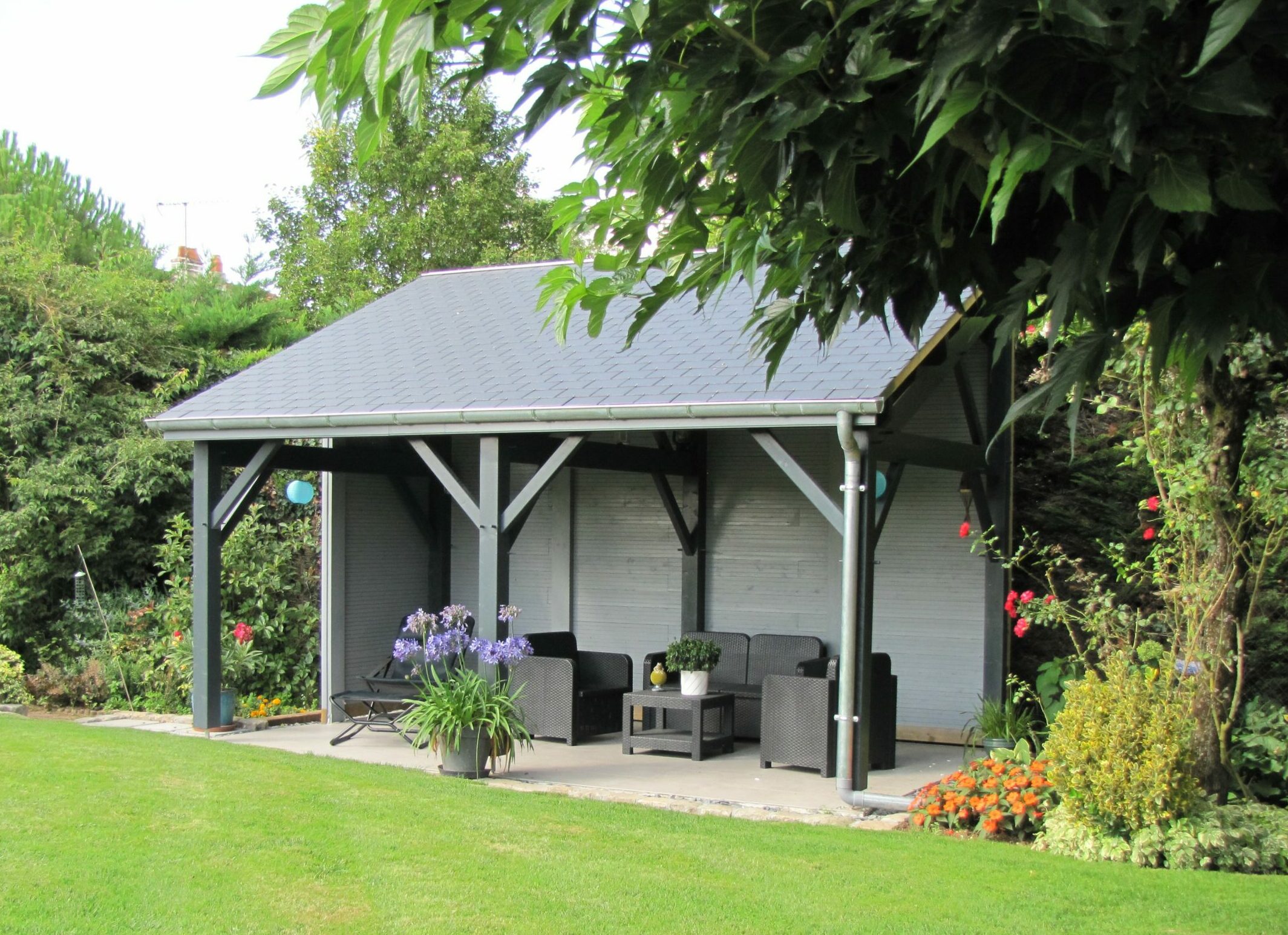 Auvent en bois et Carport à Niort et Angers