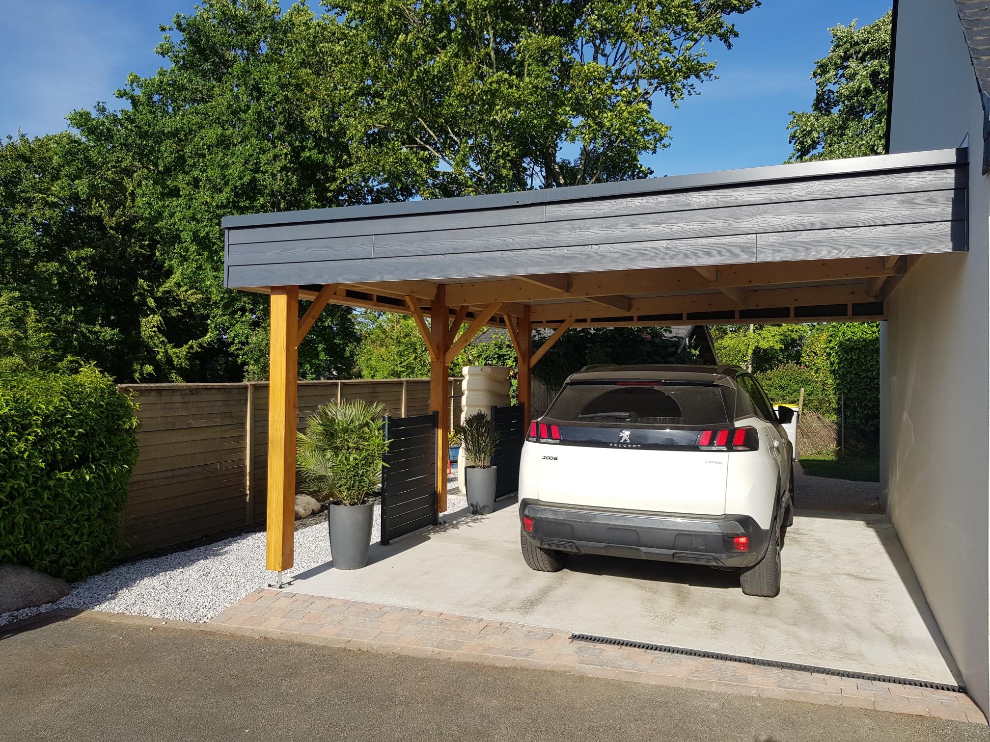 Auvent et Carport à Chollet 49 et Deux-Sèvres